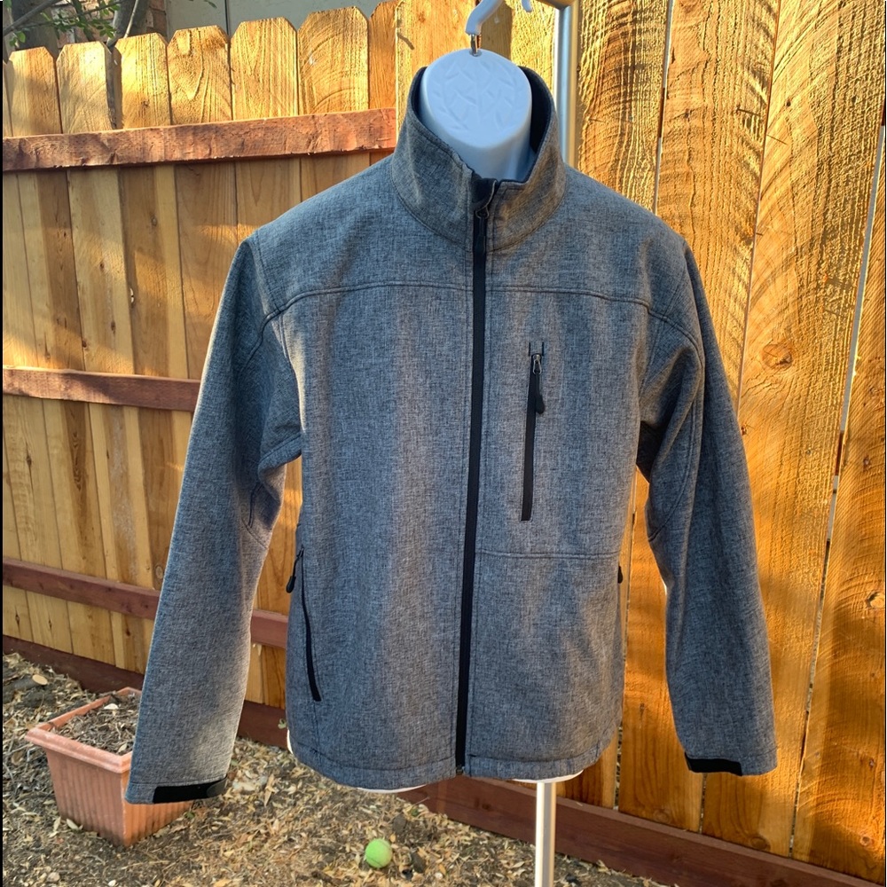 SOLD KIRKLAND Water Resistant Soft Shell Jacket Sz Med - Picture 2 of 10